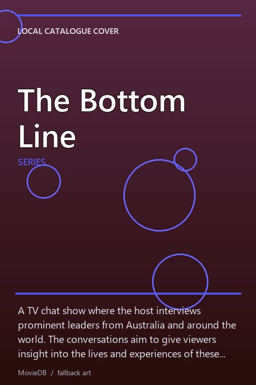 The Bottom Line poster