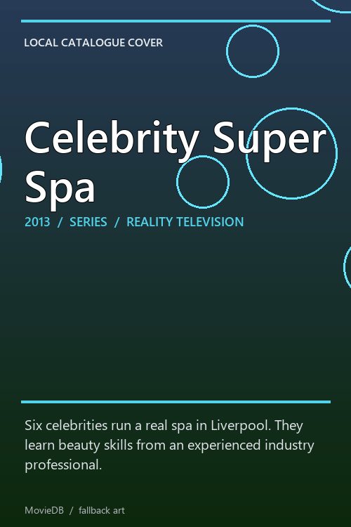 Celebrity Super Spa poster