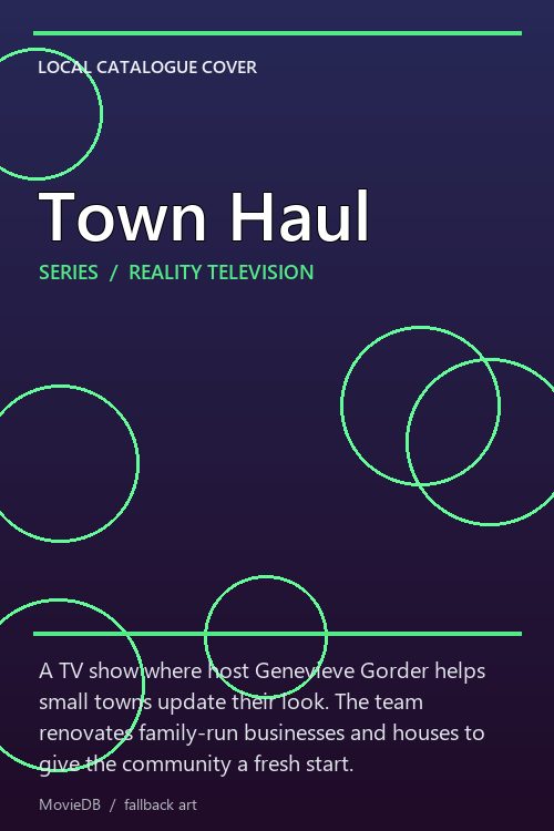 Town Haul poster