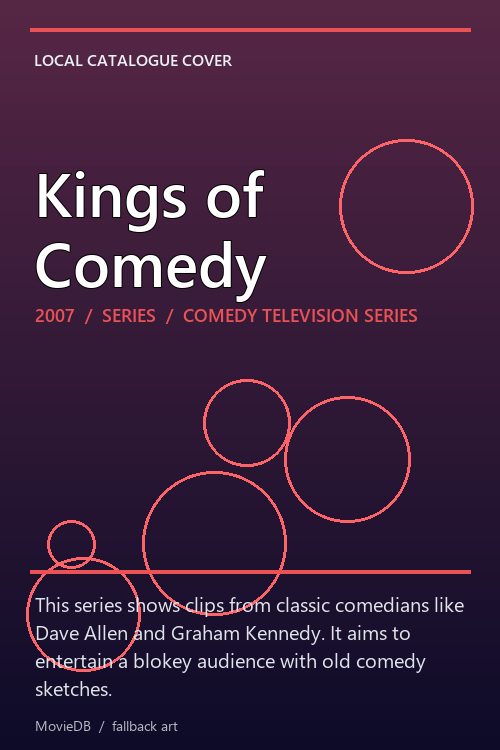 Kings of Comedy poster