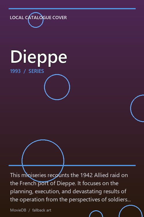 Dieppe poster