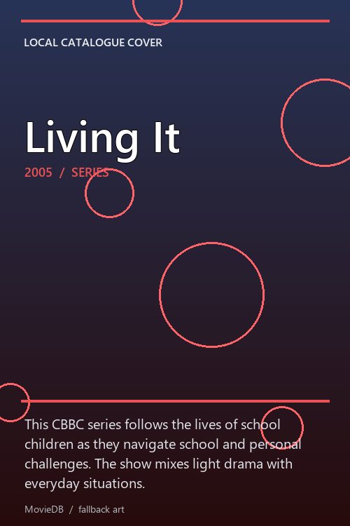 Living It poster