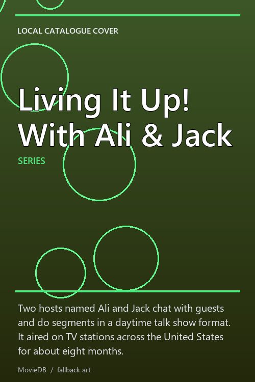 Living It Up! With Ali & Jack poster