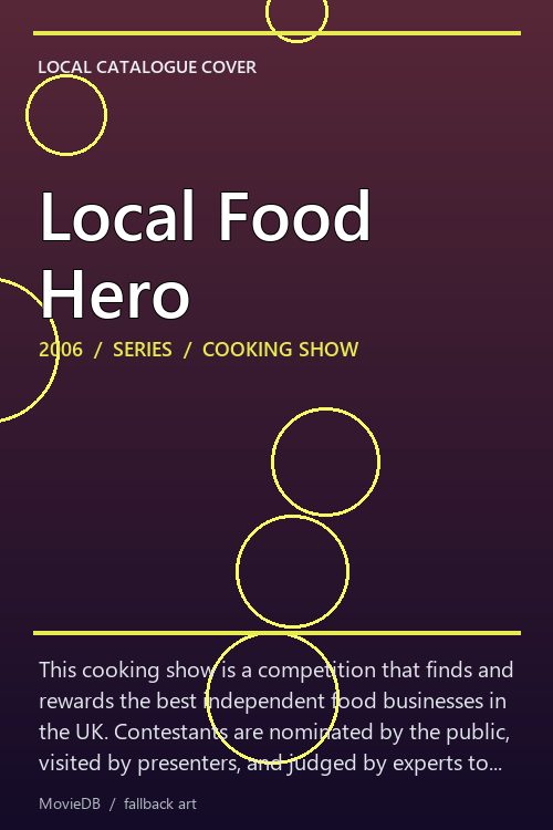 Local Food Hero poster