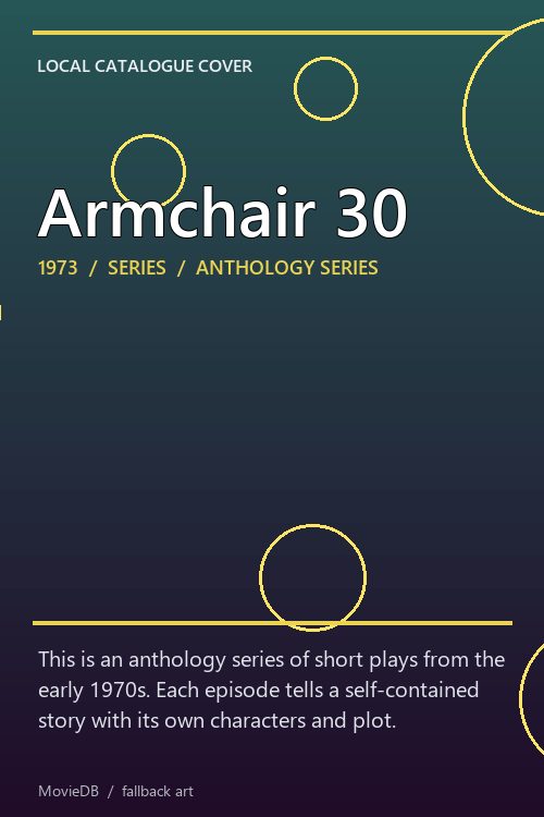 Armchair 30 poster