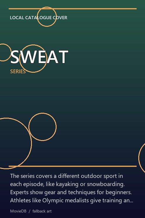 SWEAT poster