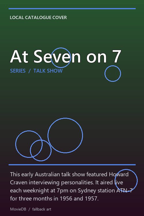 At Seven on 7 poster