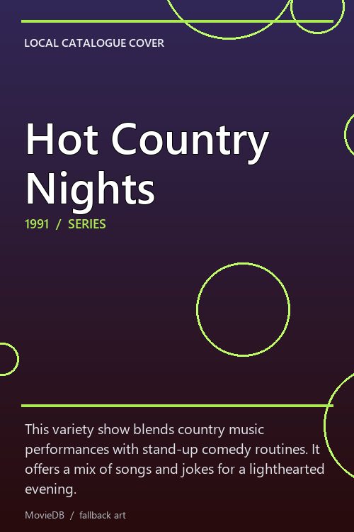 Hot Country Nights poster