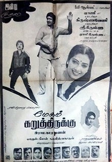 Megam Karuththirukku poster