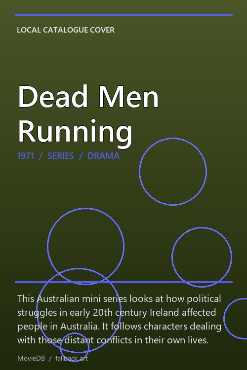 Dead Men Running poster