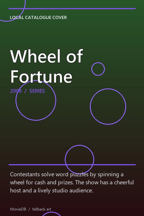 Wheel of Fortune poster
