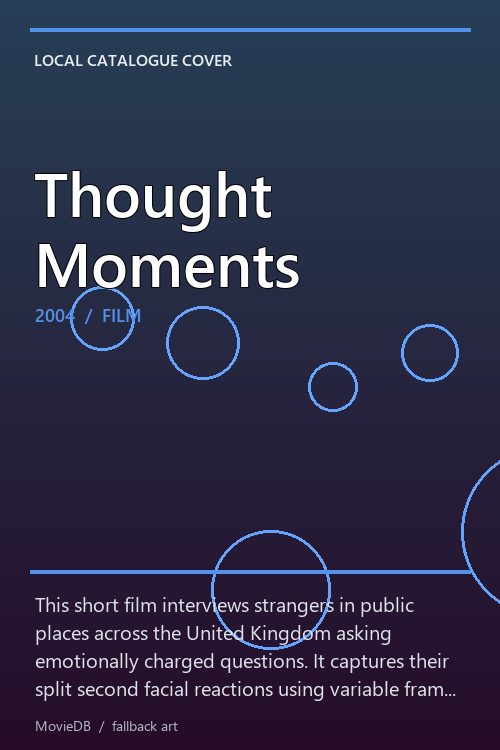 Thought Moments poster