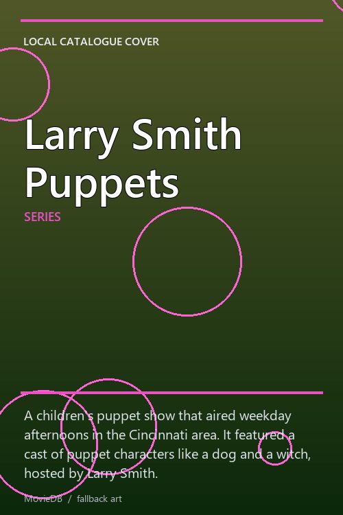 Larry Smith Puppets poster