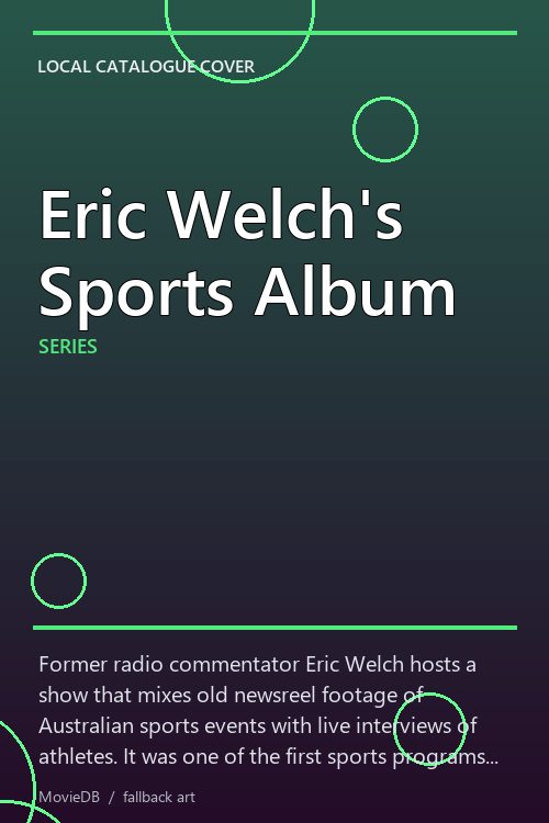 Eric Welch's Sports Album poster