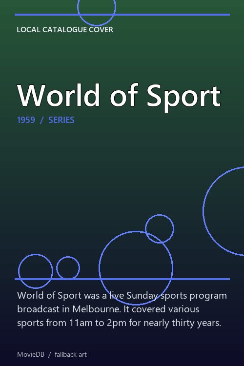 World of Sport poster