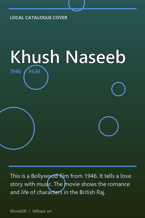 Khush Naseeb poster