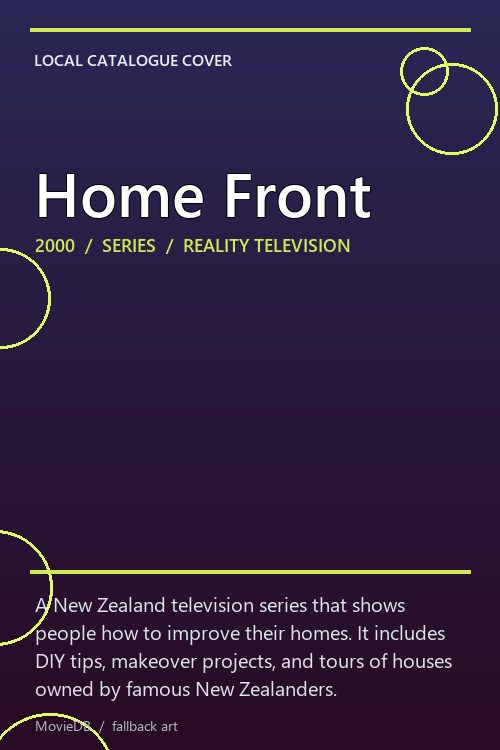 Home Front poster