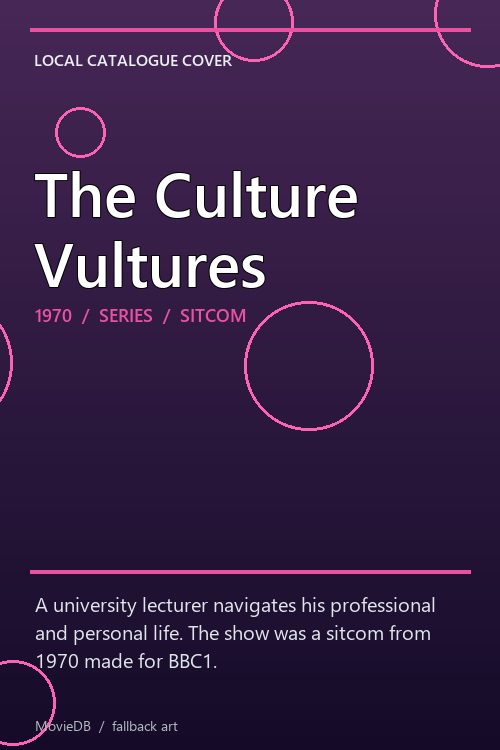 The Culture Vultures poster
