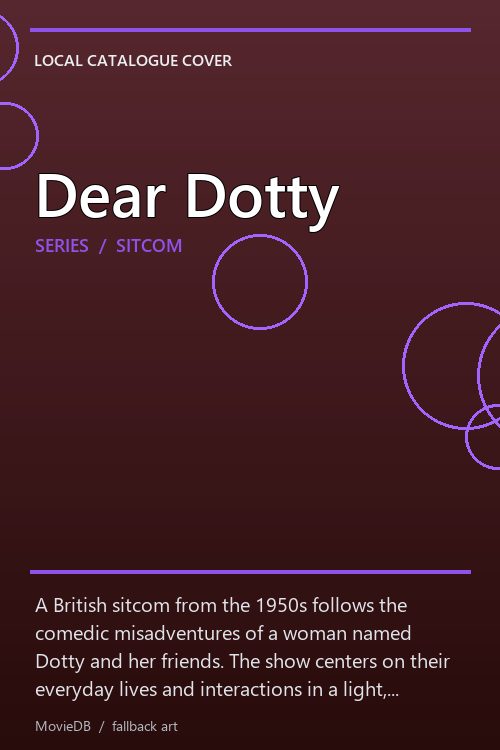 Dear Dotty poster