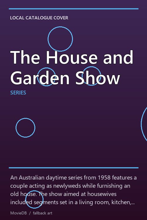 The House and Garden Show poster