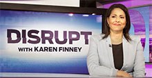 Disrupt with Karen Finney poster