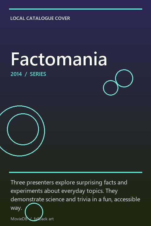 Factomania poster