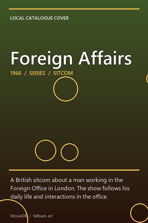 Foreign Affairs poster