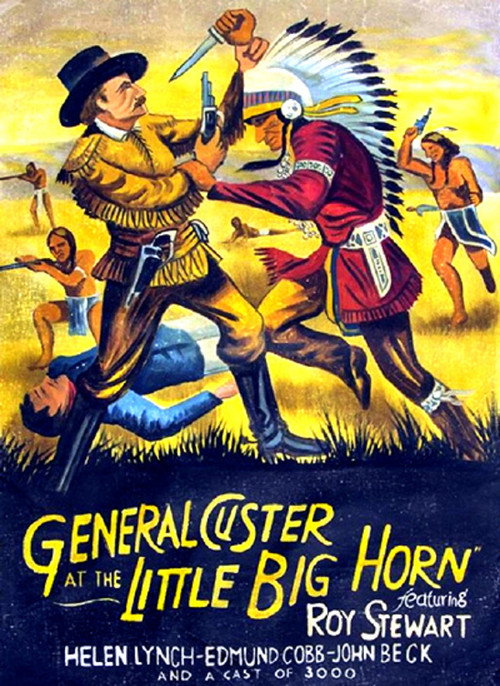 General Custer at the Little Big Horn poster
