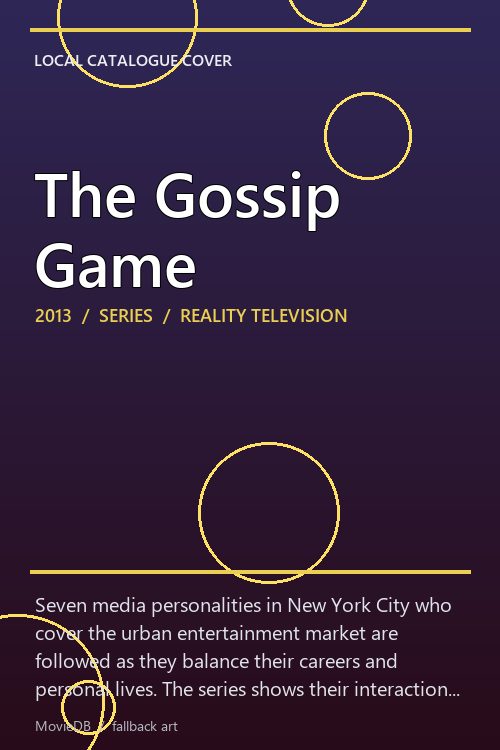 The Gossip Game poster