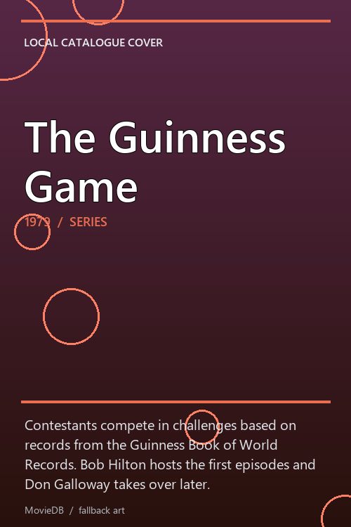 The Guinness Game poster