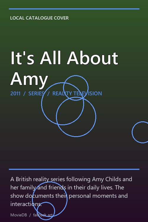 It's All About Amy poster