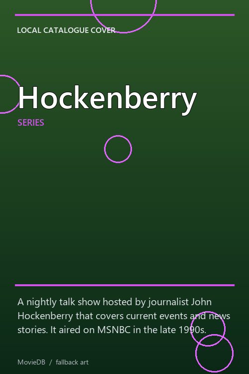 Hockenberry poster