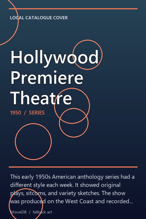 Hollywood Premiere Theatre poster