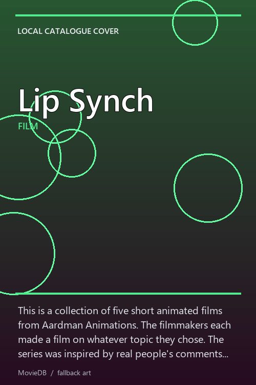 Lip Synch poster