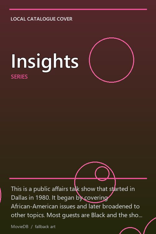 Insights poster