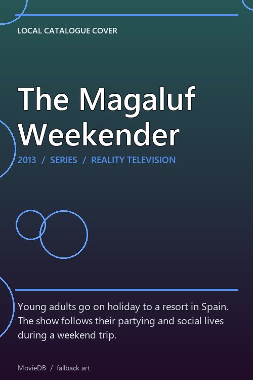 The Magaluf Weekender poster