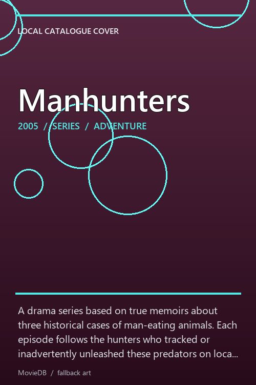 Manhunters poster