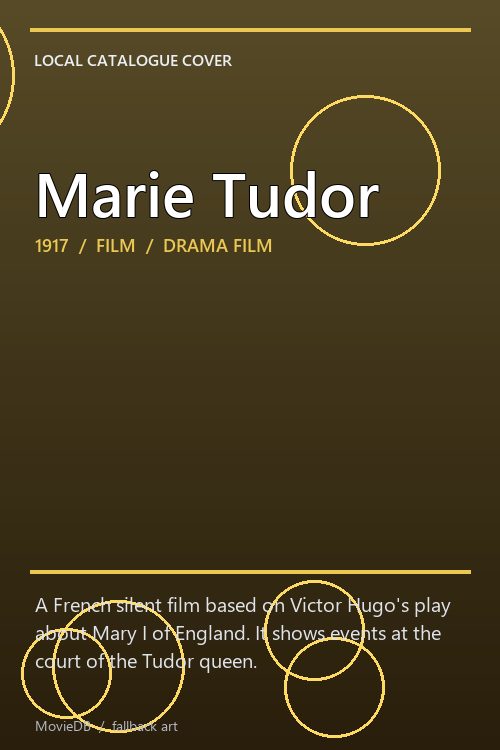 Marie Tudor poster
