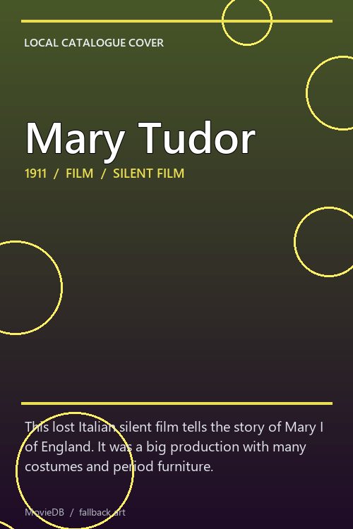 Mary Tudor poster