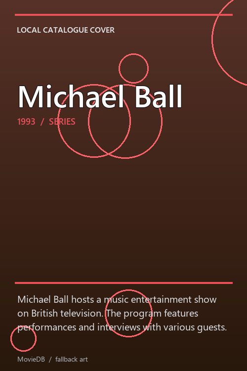 Michael Ball poster