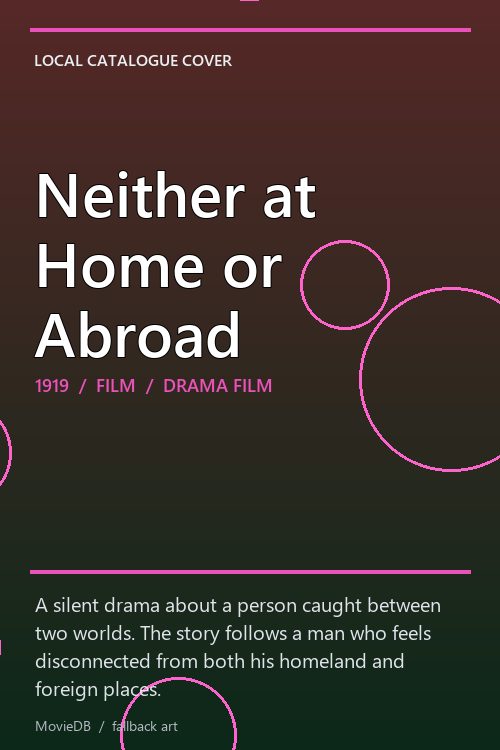 Neither at Home or Abroad poster