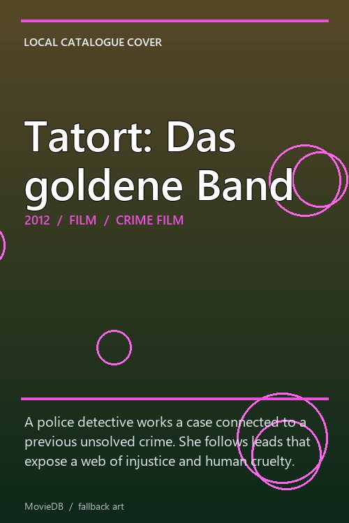 Tatort: Das goldene Band poster