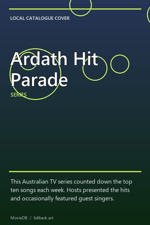 Ardath Hit Parade poster