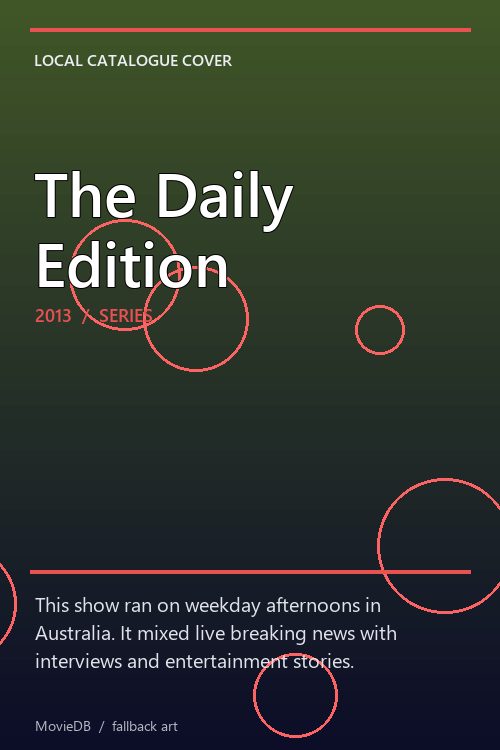 The Daily Edition poster