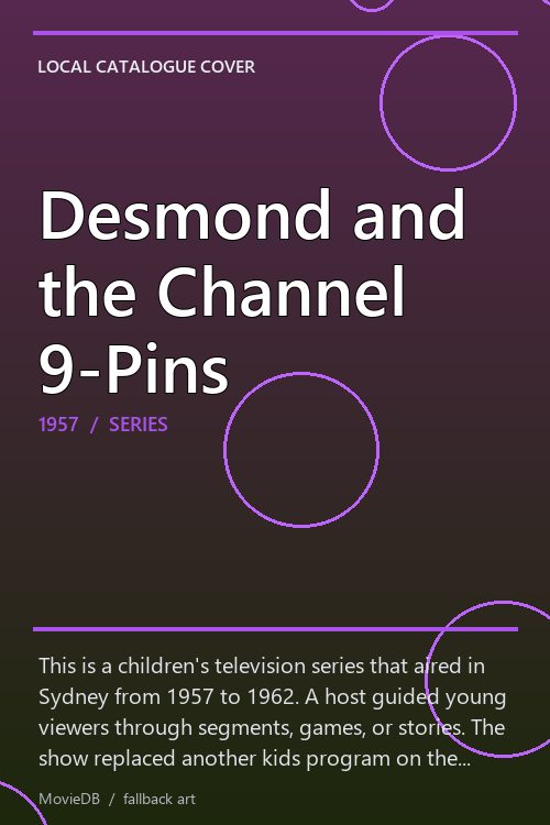 Desmond and the Channel 9-Pins poster