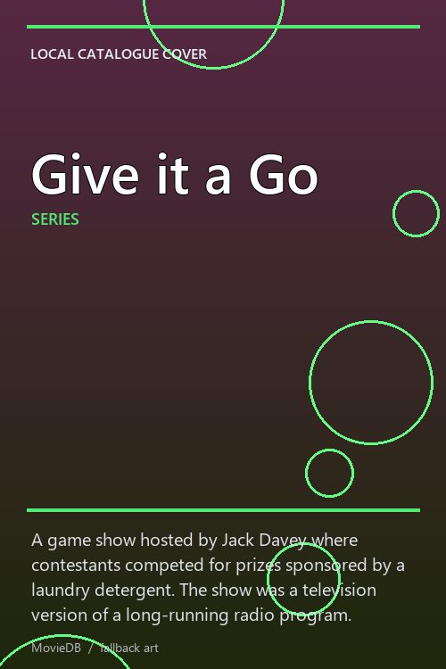 Give it a Go poster
