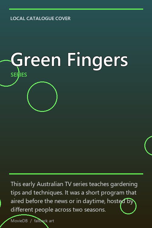 Green Fingers poster