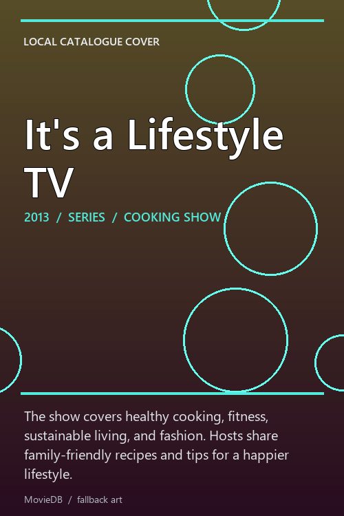 It's a Lifestyle TV poster