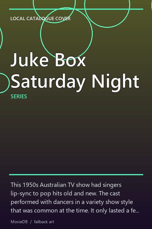 Juke Box Saturday Night poster