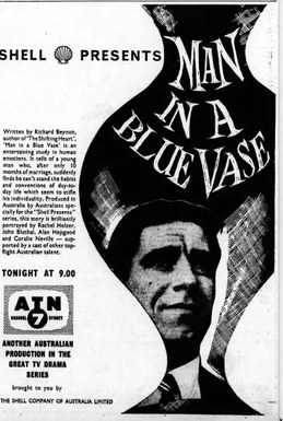 Man in a Blue Vase poster